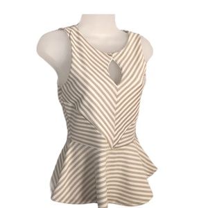 NWT Flamingo Stylish Stripped Top